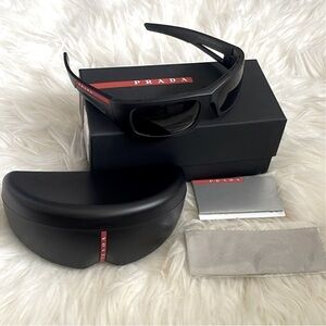 OPRADA Black Sporty Sunglasses